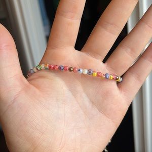 Rainbow choker